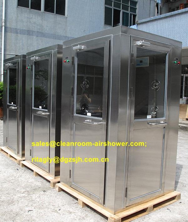Industrial Electric Lock Air Shower Cleanroom dla Bio Pharmaceutical Plant do Chile 0