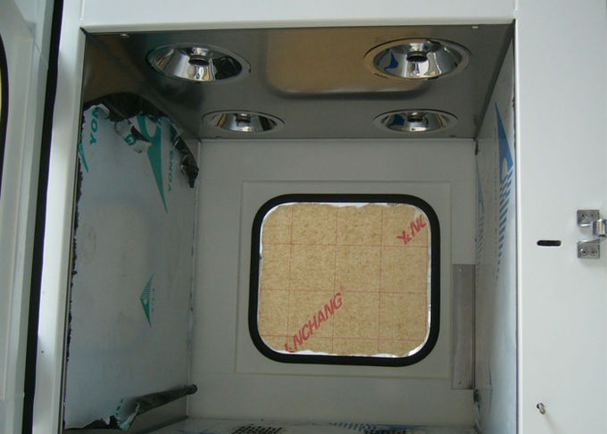Medyczna skrzynka prysznicowa z blokadą elektryczną, wnętrze ze stali nierdzewnej 304, z wentylatorem dmuchawy 0