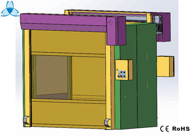 kupować Cold Rolled Steel Cleanroom Air Shower , Air Shower Room With High Speed Shutter Doors online manufacture