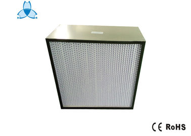 kupować Professional Deep Pleated H13 Hepa Air Filter 0.3 Um Paper Foil For Clean Room online manufacture