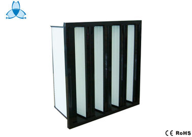 kupować High Efficiency V  Type Hepa Air Filter Dust 0.1um Porosity For Hepa Systems online manufacture