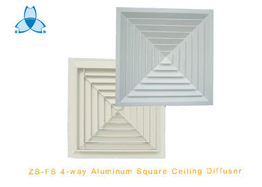 kupować Ceiling 24x24 Air Diffuser , Return Air Diffuser High Dust Holding Capacity online manufacture
