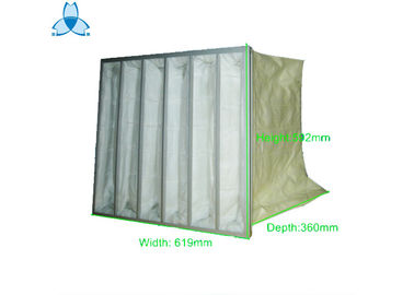 kupować Synthetic Fiber Pocket Air Filter 619*360*592mm For Filtrate The Dust Partcles online manufacture