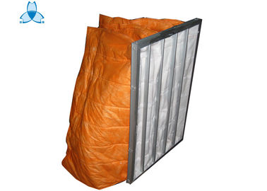 kupować Medium Efficiency F6 Pocket Air Filter Hvac Duct Cleaning , Low Initial Pressure Drop online manufacture