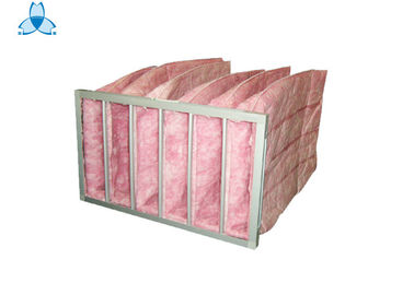 kupować Chemical Fiber Filtering Media Air Filter With 6 Pockets , Customized Size online manufacture