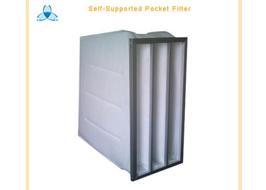 kupować Air Handling Unit AHU System Bag Air Filters With High Dust Capacity , 5 Pockets online manufacture