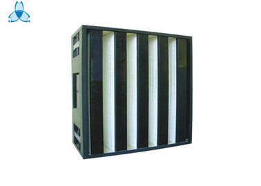 kupować Customized Rigid V Cell Filter Air Filter H10 - H14 Filtration Grade online manufacture