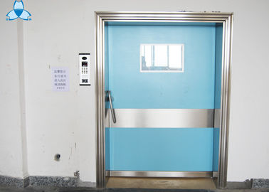 kupować Outside Powder Coated Hospital Air Filter Blue Color With Single Swing Door online manufacture