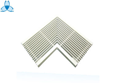 kupować Weatherproof Return Air Louver 25mm Height Degree And Special Triangle Air Grille online manufacture