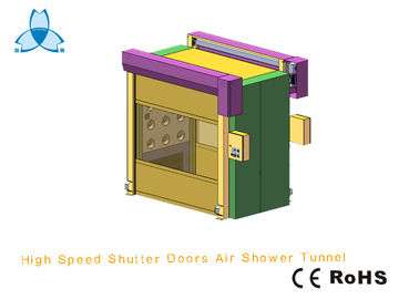 kupować High Speed PLC Control Air Jet Shower Tunnel 4000W Blow Power For Robot Line online manufacture