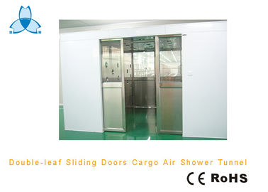 kupować White Stainless Steel Air Shower With Electric Interlocked Locks , 22-25m/s Wind Speed online manufacture