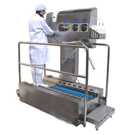 kupować 680W Shoe Cleaning Machine , Water Fuel Hand Wash Machine For Food Workshop online manufacture