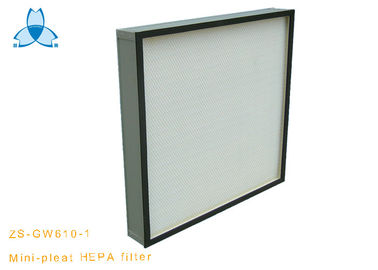 kupować Commercial Air Conditioner HVAC System H13 Hepa Panel Filter Mini Pleat HEPA Filter online manufacture