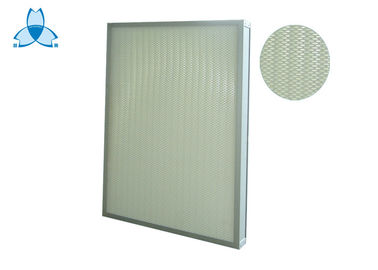 kupować Anodized Aluminum Frame Mini Pleat HEPA Filter For Clean Room / HVAC Applications online manufacture