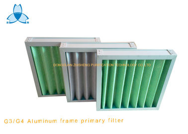 kupować Aluminiowa rama plisowana Filtr wstępny / filtr gruboziarnisty z klimatyzacji lub systemu HVAC online manufacture