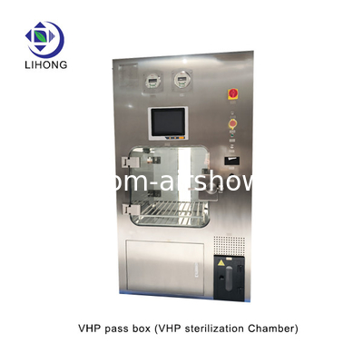 Pionowa instalacja VHP Air Shower Pass Box z mocą 2 kW do sterylizacji