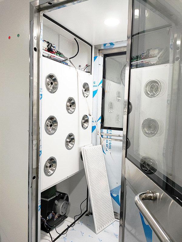Przemysłowy prysznic powietrzny z wentylatorem odśrodkowym dla przemysłu farmaceutycznego 0