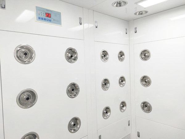 Prysznic narożny typu L z aluminiowymi drzwiami obrotowymi dla 5-6 osób Klasa 1000 Czyste pomieszczenie w Indonezji 0